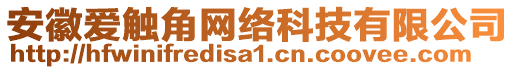 安徽愛觸角網(wǎng)絡(luò)科技有限公司