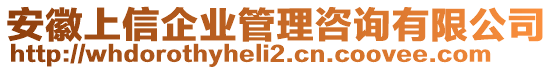 安徽上信企業(yè)管理咨詢有限公司