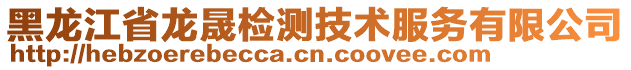 黑龍江省龍晟檢測技術(shù)服務(wù)有限公司