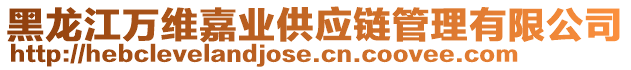 黑龍江萬維嘉業(yè)供應(yīng)鏈管理有限公司