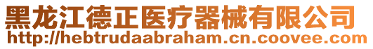 黑龍江德正醫(yī)療器械有限公司