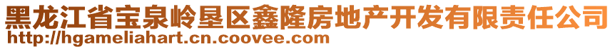 黑龍江省寶泉嶺墾區(qū)鑫隆房地產(chǎn)開發(fā)有限責(zé)任公司