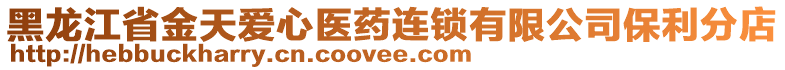 黑龍江省金天愛心醫(yī)藥連鎖有限公司保利分店