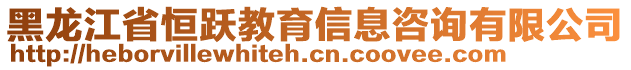 黑龍江省恒躍教育信息咨詢有限公司