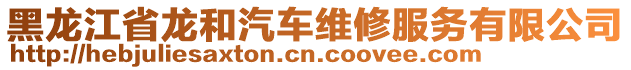 黑龍江省龍和汽車維修服務(wù)有限公司