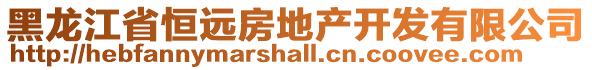 黑龍江省恒遠房地產開發(fā)有限公司