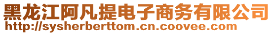黑龍江阿凡提電子商務有限公司