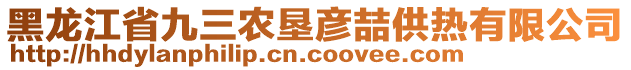 黑龍江省九三農(nóng)墾彥喆供熱有限公司