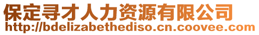 保定尋才人力資源有限公司