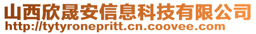 山西欣晟安信息科技有限公司