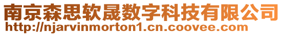 南京森思軟晟數字科技有限公司