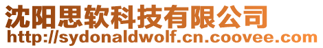 沈陽思軟科技有限公司