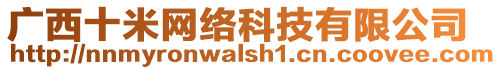 廣西十米網(wǎng)絡(luò)科技有限公司