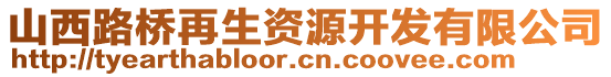 山西路橋再生資源開(kāi)發(fā)有限公司