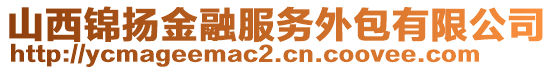 山西錦揚(yáng)金融服務(wù)外包有限公司