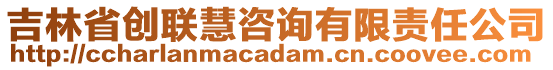 吉林省創(chuàng)聯(lián)慧咨詢有限責任公司