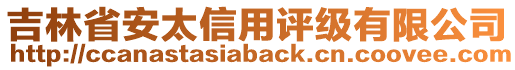 吉林省安太信用評級有限公司