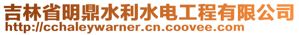 吉林省明鼎水利水電工程有限公司