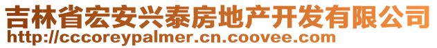 吉林省宏安興泰房地產(chǎn)開發(fā)有限公司