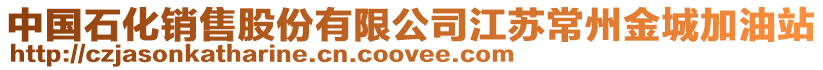 中國石化銷售股份有限公司江蘇常州金城加油站
