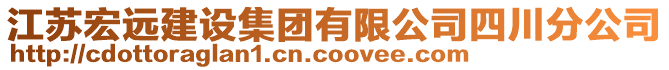 江蘇宏遠(yuǎn)建設(shè)集團有限公司四川分公司