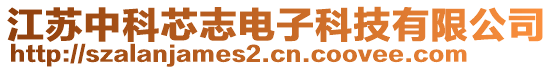 江蘇中科芯志電子科技有限公司