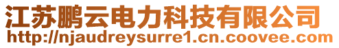 江蘇鵬云電力科技有限公司