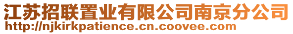 江蘇招聯(lián)置業(yè)有限公司南京分公司