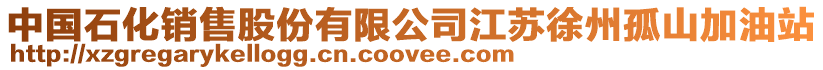 中國石化銷售股份有限公司江蘇徐州孤山加油站