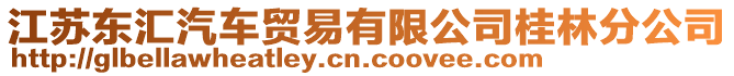 江蘇東匯汽車貿易有限公司桂林分公司
