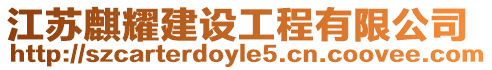 江蘇麒耀建設工程有限公司