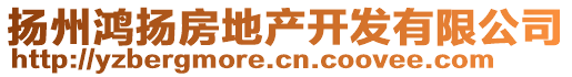 揚(yáng)州鴻揚(yáng)房地產(chǎn)開(kāi)發(fā)有限公司