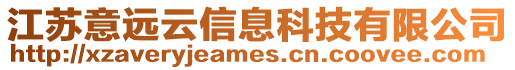 江蘇意遠云信息科技有限公司