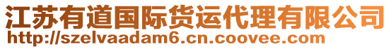 江蘇有道國際貨運代理有限公司