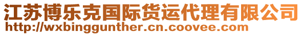 江蘇博樂克國際貨運代理有限公司