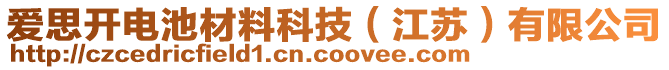 愛思開電池材料科技（江蘇）有限公司