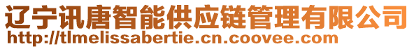 遼寧訊唐智能供應(yīng)鏈管理有限公司