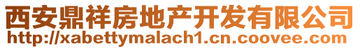 西安鼎祥房地產(chǎn)開(kāi)發(fā)有限公司