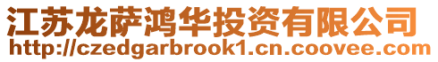 江蘇龍薩鴻華投資有限公司