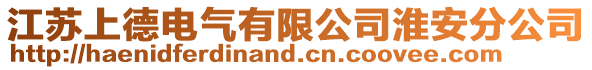 江蘇上德電氣有限公司淮安分公司
