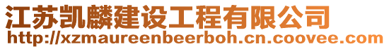 江蘇凱麟建設工程有限公司