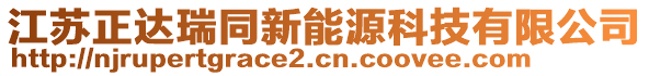 江蘇正達(dá)瑞同新能源科技有限公司