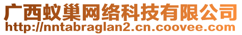 廣西蟻巢網(wǎng)絡(luò)科技有限公司