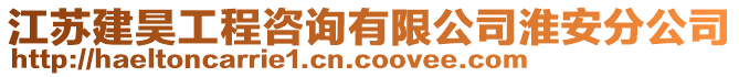 江蘇建昊工程咨詢有限公司淮安分公司