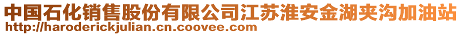 中國石化銷售股份有限公司江蘇淮安金湖夾溝加油站