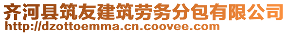 齐河县筑友建筑劳务分包有限公司