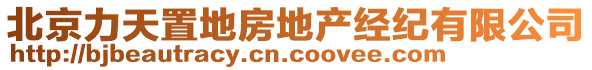 北京力天置地房地產(chǎn)經(jīng)紀(jì)有限公司