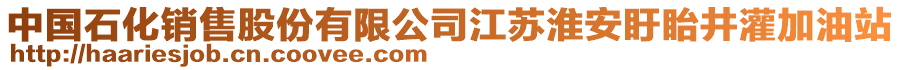 中國石化銷售股份有限公司江蘇淮安盱眙井灌加油站