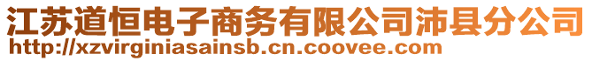 江蘇道恒電子商務(wù)有限公司沛縣分公司