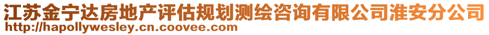 江蘇金寧達房地產評估規(guī)劃測繪咨詢有限公司淮安分公司